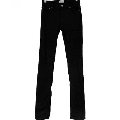Pre-owned Acne Studios Black Cotton Jeans