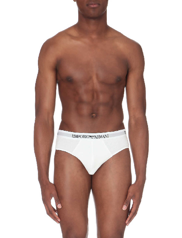 emporio armani stretch cotton brief