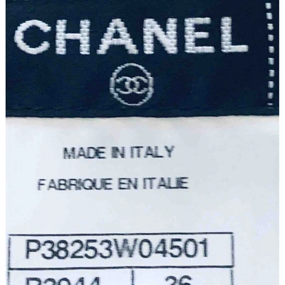 Pre-owned Chanel Black Lace  Top