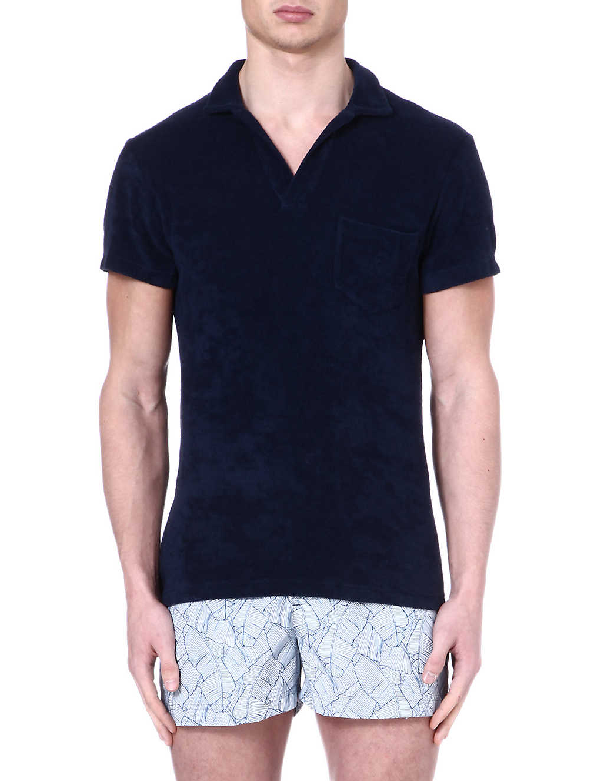 cotton towelling polo shirts