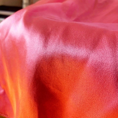 Pre-owned Blumarine Pink Silk Skirt