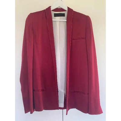 Pre-owned Haider Ackermann Pink Silk Jacket