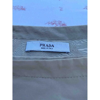 Pre-owned Prada Coat In Other