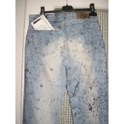 Pre-owned Just Cavalli Large Jeans In Blue