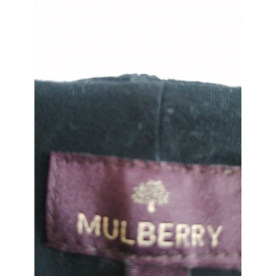Pre-owned Mulberry Black Cotton Top