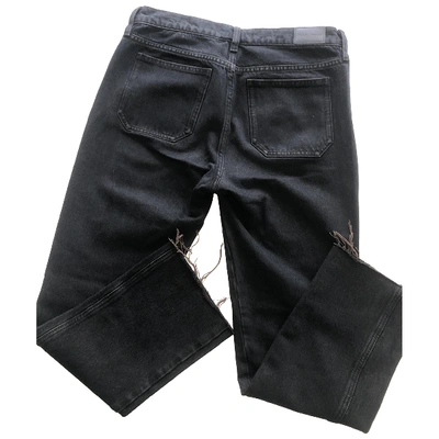 Pre-owned M.i.h. Jeans Short Jeans In Black