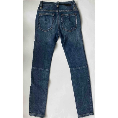Pre-owned Ben Taverniti Unravel Project Blue Denim - Jeans Jeans