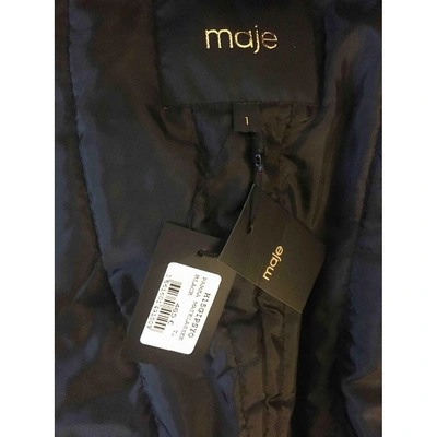 Pre-owned Maje Black Coat