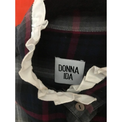 Pre-owned Donna Ida Multicolour Cotton Top