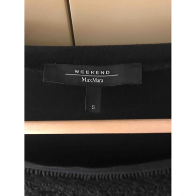 Pre-owned Max Mara Black Cotton Top