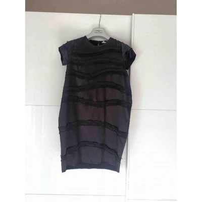 Pre-owned Douuod Mid-length Dress In Anthracite