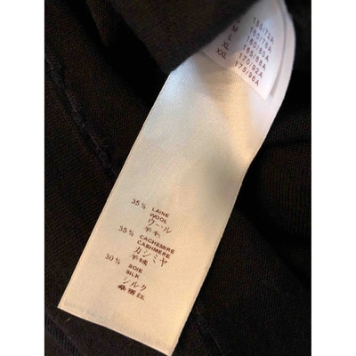 Pre-owned Louis Vuitton Cashmere Cardigan In Black