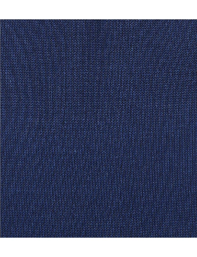 Shop Falke Men's Blue Mens Blue Cotton Blend Tiago Socks, Size: