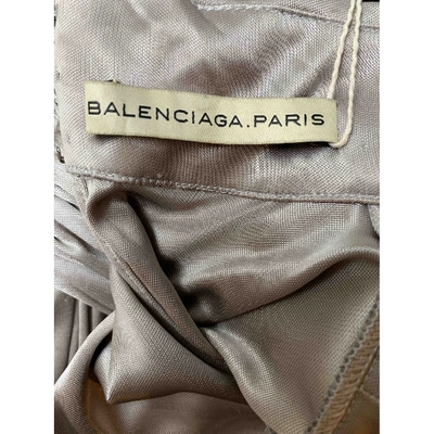 Pre-owned Balenciaga Top In Grey