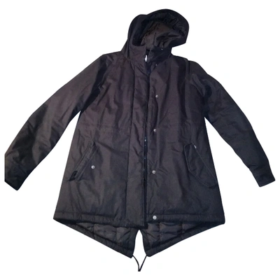 Pre-owned Vans Black Cotton Coat