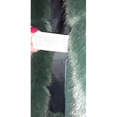 Pre-owned Patrizia Pepe Cardi Coat In Green