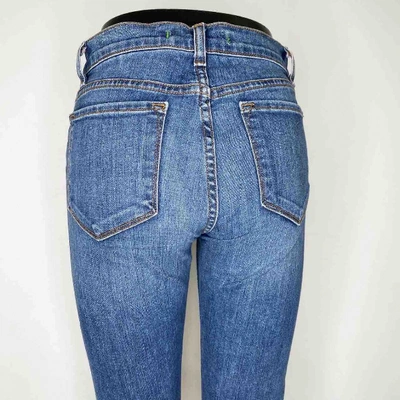 Pre-owned J Brand Navy Cotton Jeans