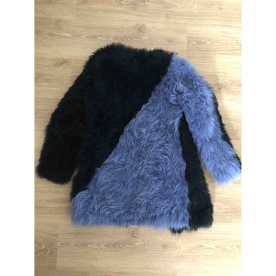 Pre-owned Charlotte Simone Multicolour Shearling Coat