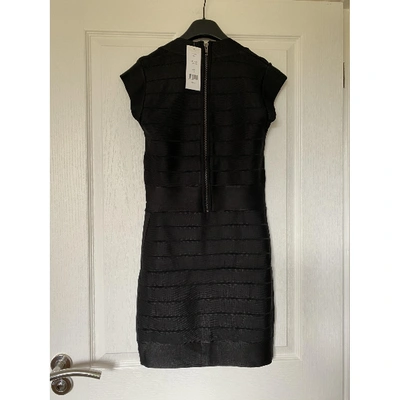 Pre-owned French Connection Mini Dress In Black