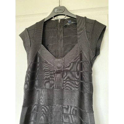 Pre-owned French Connection Mini Dress In Black