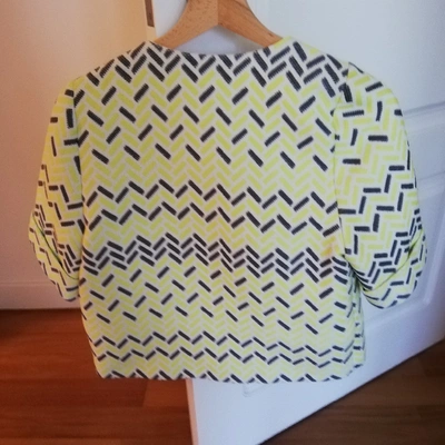 Pre-owned Gerard Darel Jacket In Yellow