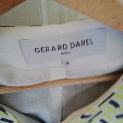 Pre-owned Gerard Darel Jacket In Yellow