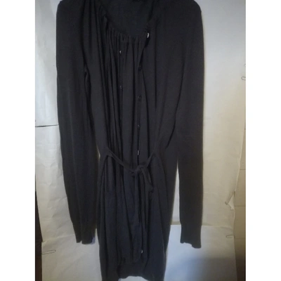 Pre-owned Inhabit Cashmere Mid-length Dress In Brown