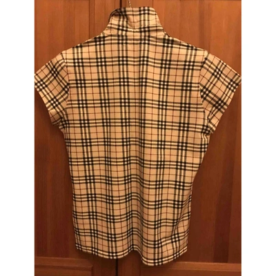 Pre-owned Burberry Cotton Top In Other