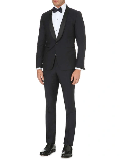 Eton Slim-fit Double-cuff Cotton Shirt In White