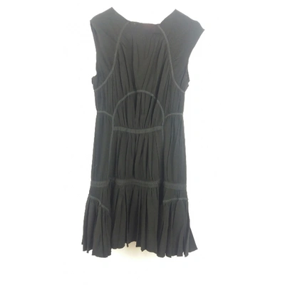 Pre-owned Prada Mini Dress In Black