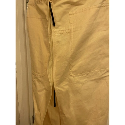 Pre-owned Marni Skirt In Yellow