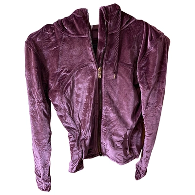 Pre-owned Lululemon Pink Velvet Jacket