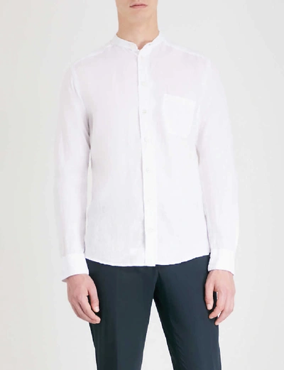 Shop Eton Regular-fit Linen Shirt