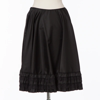 Pre-owned Prada Mid-length Skirt In Black