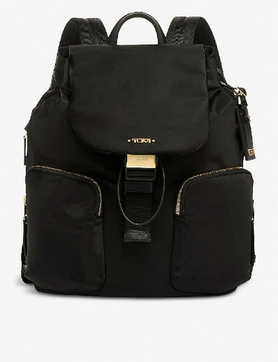 Shop Tumi Voyageur Rivas Nylon Backpack In Black