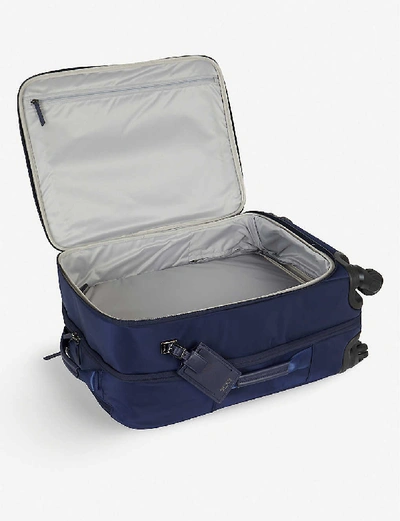 Shop Tumi Tres Leger Continental Carry-on Suitcase 53cm In Midnight