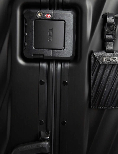 Tumi Extended Trip 19 Degree Aluminium Suitcase In Matte Black