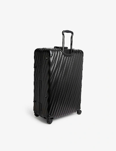 Tumi Extended Trip 19 Degree Aluminium Suitcase In Matte Black