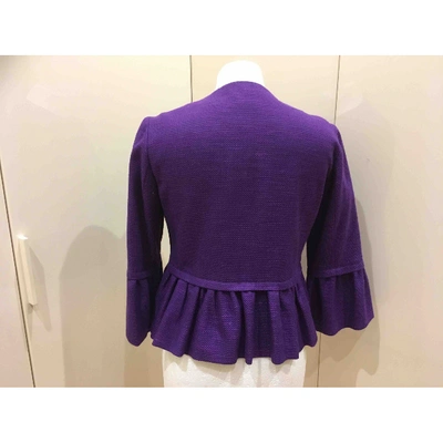 VALENTINO Pre-owned Short Vest In Purple