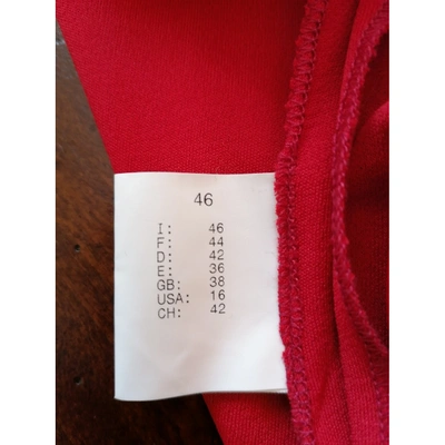 Pre-owned Trussardi Mid-length Dress In Red