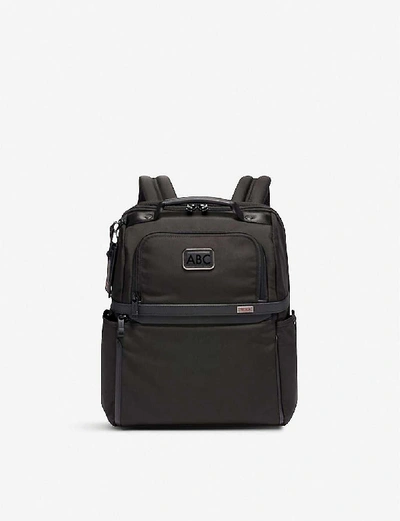 Shop Tumi Alpha Nylon Slim Backpack In Black