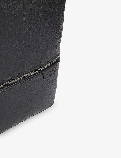 Tumi Bradner Grained Leather Backpack In Black