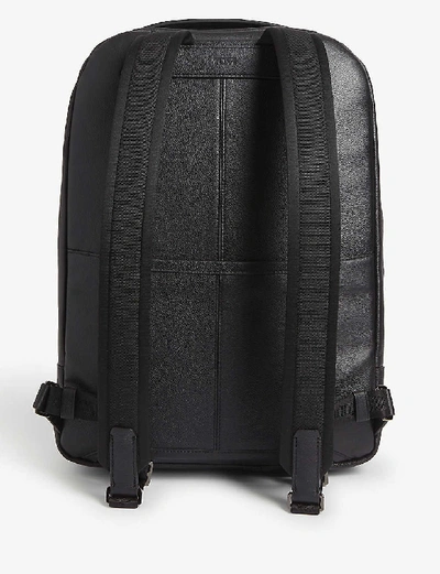 Tumi Bradner Grained Leather Backpack In Black