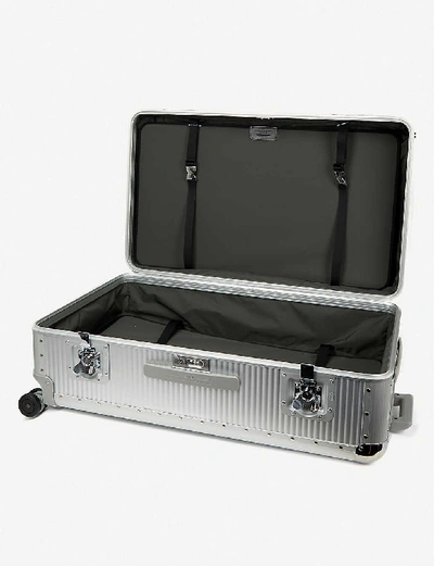 Shop Fpm Bank S Spinner 84 Aluminium Suitcase 85cm In Moonlight Silver