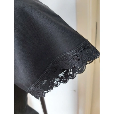 Pre-owned Pierre Cardin Black Cotton  Top