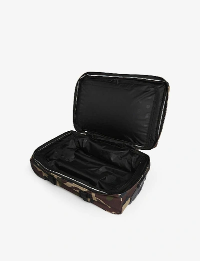 Shop Eastpak X Smiley Camo-print Woven Suitcase 51cm