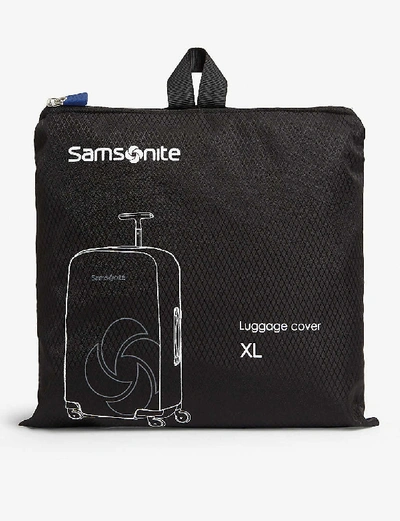 Samsonite Xl Foldable Luggage Cover In Black