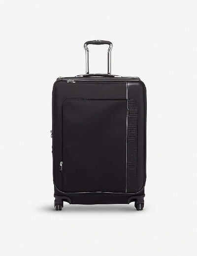 Shop Tumi Short Trip Dual Access Four-wheel Suitcase 66cm In Black