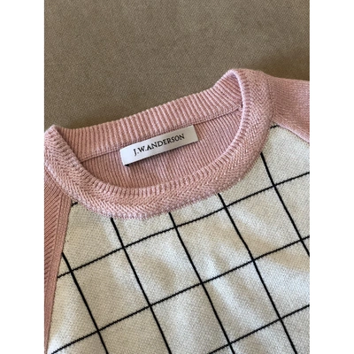 Pre-owned Jw Anderson Cashmere Jumper In Pink