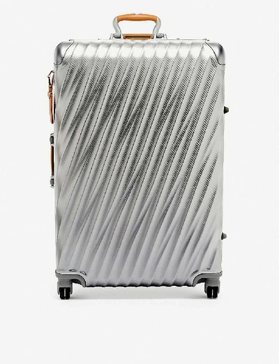 Shop Tumi Extended Trip Packing Case In Texture Silver